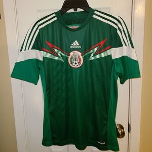 Adidas Mexico home jersey 2014 Y-XL